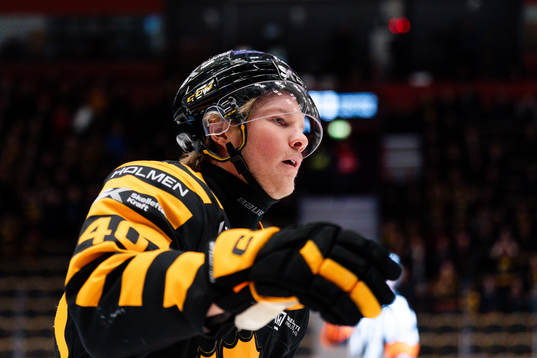 Skellefteås Anton Heikkinen jublar