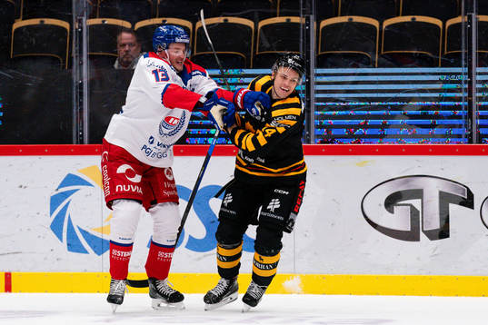 Oskarshamns Rasmus Bengtsson och Skellefteås Andreas