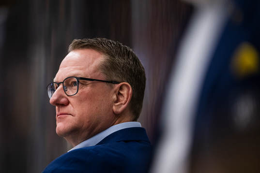 Södertäljes tränare Magnus Bogren
