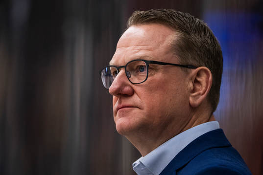 Södertäljes tränare Magnus Bogren