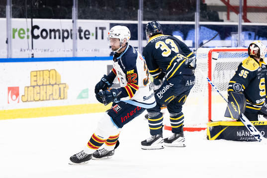 Djurgårdens Marcus Krüger jublar