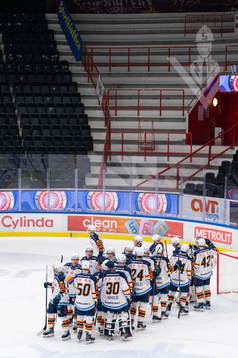 Djurgårdens spelare jublar