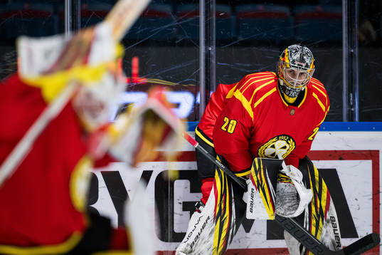 Brynäs målvakt Damian Clara