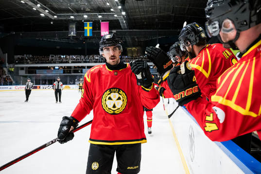 Brynäs Jack Kopacka jublar