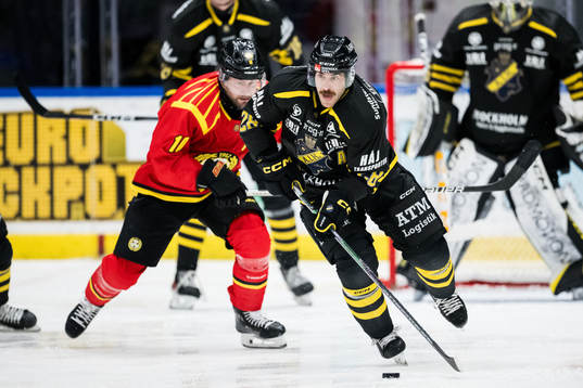 AIKs Mathew Maione och Brynäs Johan Larsson