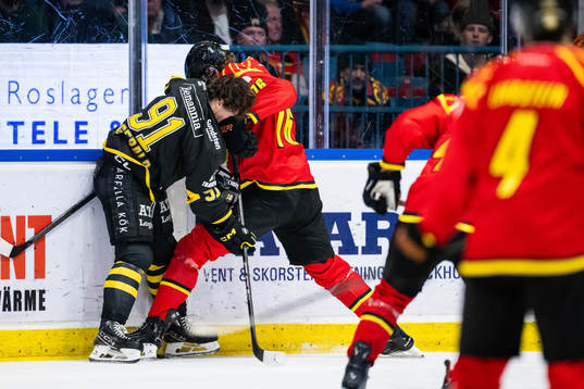 AIKs Gerry Fitzgerald och Brynäs Oskar Kvist