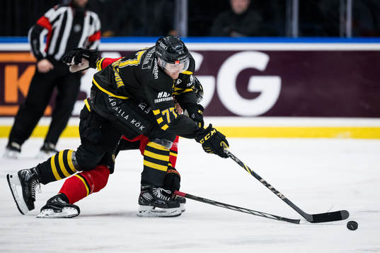 AIKs Arvid Degerstedt och Brynäs Simon Bertilsson