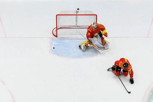 Brynäs målvakt Anders Lindbäck släpper in 5-4