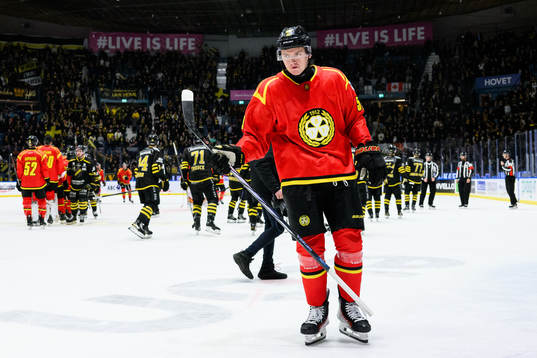 Brynäs Karlis Cukste deppar
