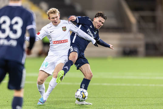 Brommapojkarnas Alexander Jensen och Utsiktens William