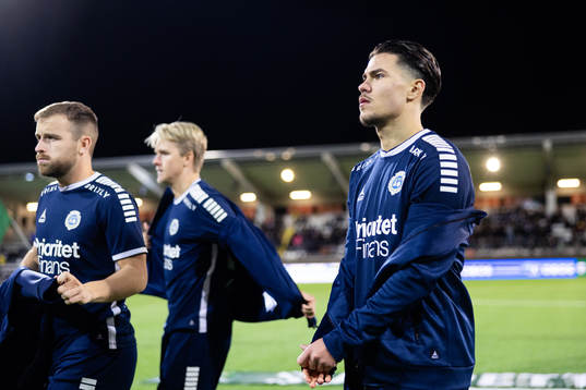 Utsiktens William Milovanovic innan fotbollsmatchen i