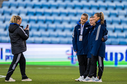 Selma Pettersen Stine Nybø Brekken and Malin Skulstad