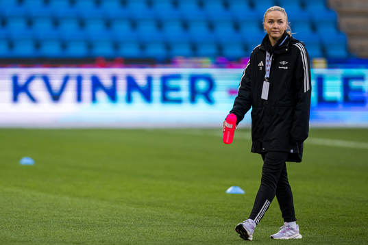 Anna Jøsendal of Rosenborg arrives