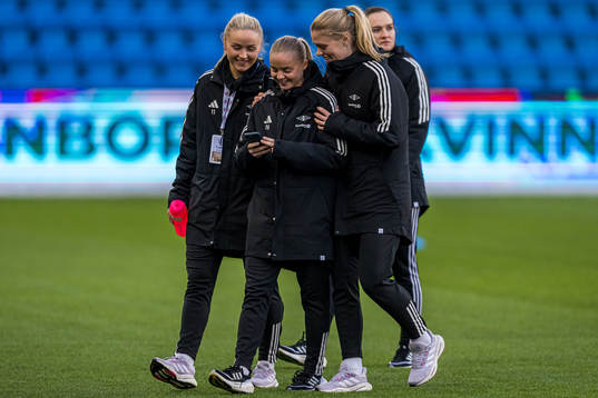 Anna Jøsendal, Emilie Marie Joramo and Mathilde Harviken