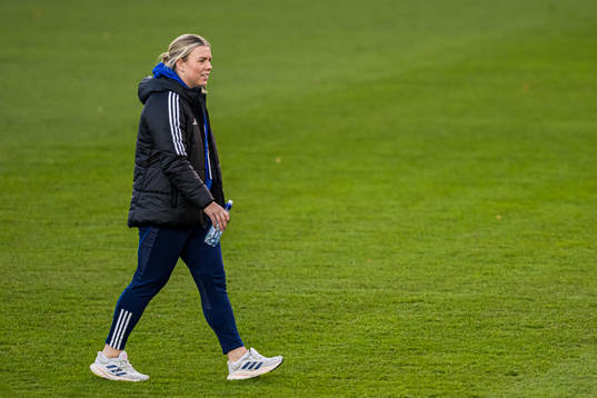 Ingibjörg Sigurdardottir of Vålerenga arrives