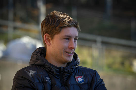 Anton Andreasson intervjuvas