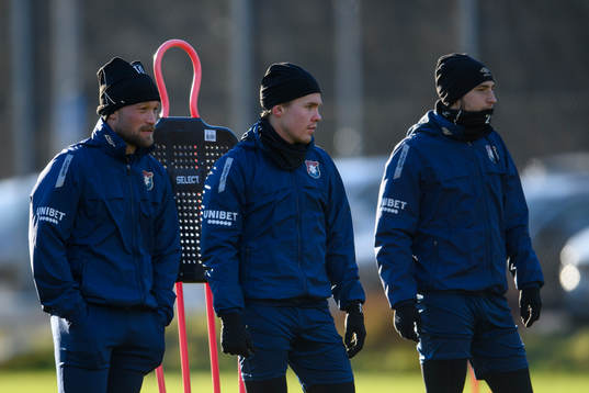 Nicklas Bärkroth, Isak Dahlqvist och William Svensson
