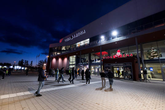 Exteriör vy av Vida Arena