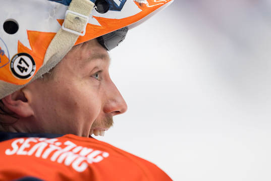 Växjö Lakers HCs målvakt Emil Larmi