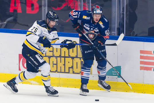HV71s Radan Lenc och Växjös Emil Sylvegård