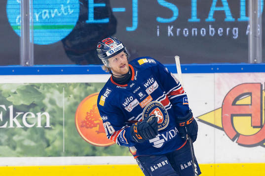 Växjös Joachim Blichfeld jublar