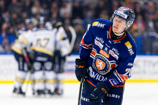 Växjös Hugo Gustafsson deppar