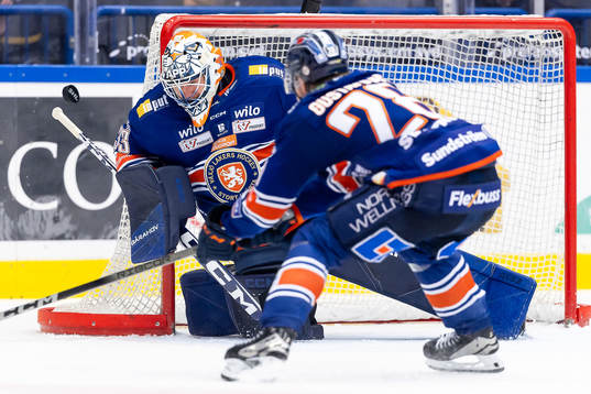 Växjös målvakt Emil Larmi