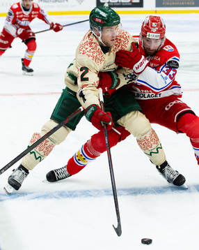 Frölundas Christian Folin och Timrås Albin Lundin