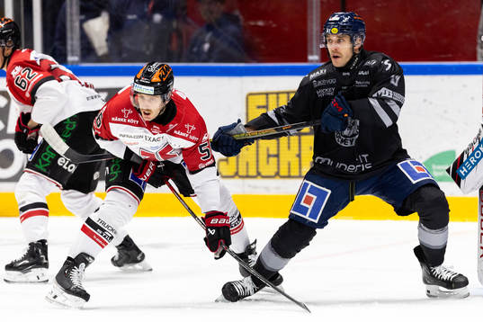 Örebros Robin Norell och Linköpings Patrick Russell