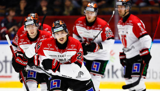 Örebros Hannes Björninen jublar