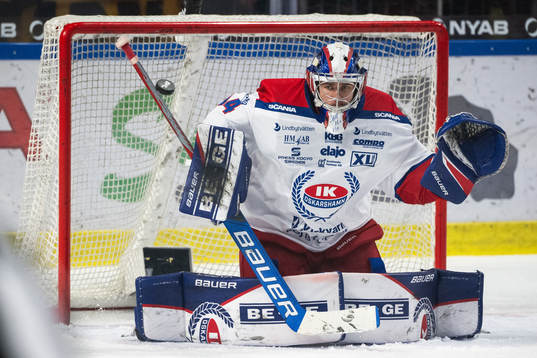 Oskarshamns målvakt Marek Langhamer
