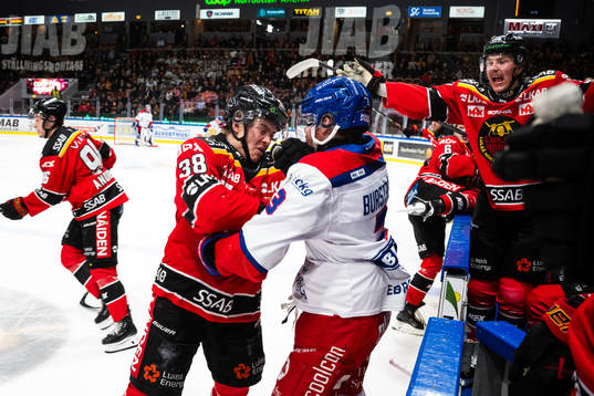 Luleås Olli Nikupeteri och Oskarshamns Niclas Burström