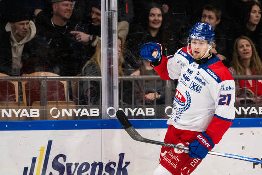 Hampus Karlsson jublar