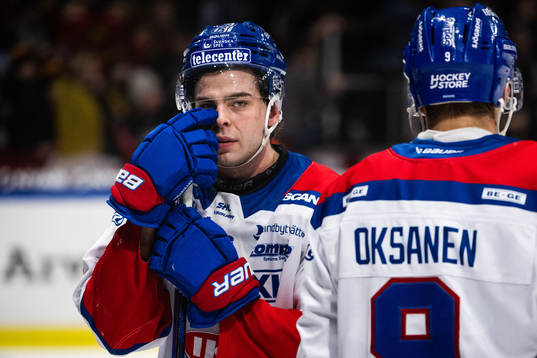 Oskarshamns Viktor Lodin deppar