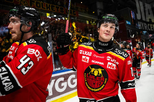 Luleås Jonas Berglund jublar