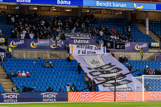 Spectators in the stands