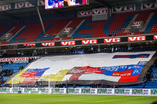 Spectators in the stands