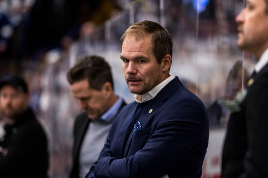 Färjestads tränare Thomas Mitell