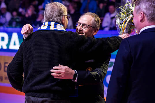 Dan Labraaten hyllas av Vice ordförande Svenska