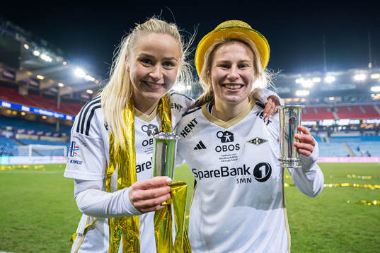 Anna Jøsendal and Cesilie Andreassen of Rosenborg