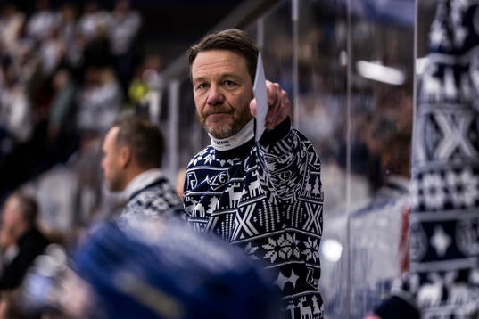Leksands tränare Charles Berglund