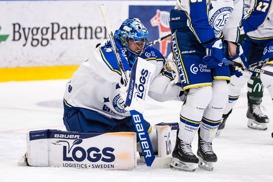 Leksands målvakt Filip Larsson