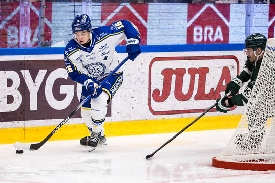 Leksands Felix Unger Sörum och Färjestads Joel Kellman