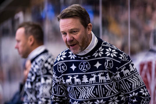 Leksands tränare Charles Berglund