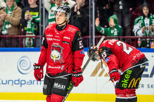 Malmö Redhawks Albert Sjöberg deppar
