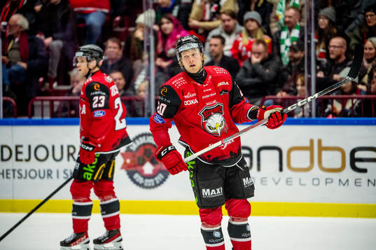 Malmö Redhawks Thomas Berg Paulsen deppar