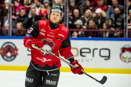 Malmö Redhawks Thomas Berg Paulsen deppar