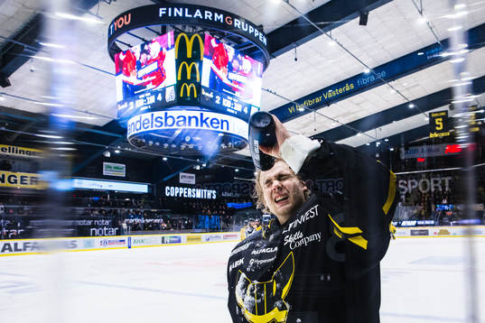 Västerås målvakt Niilo Halonen
