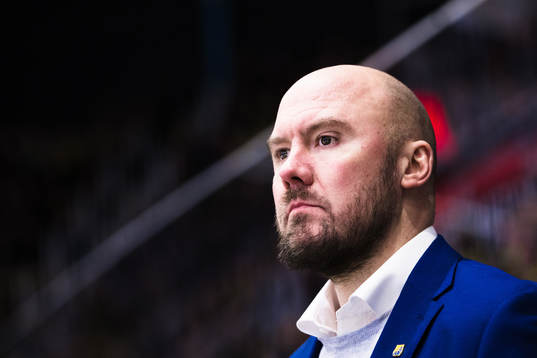 Södertäljes assisterande tränare Nicklas Grossman