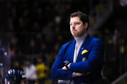 Södertäljes assisterande tränare Mattias Zackrisson